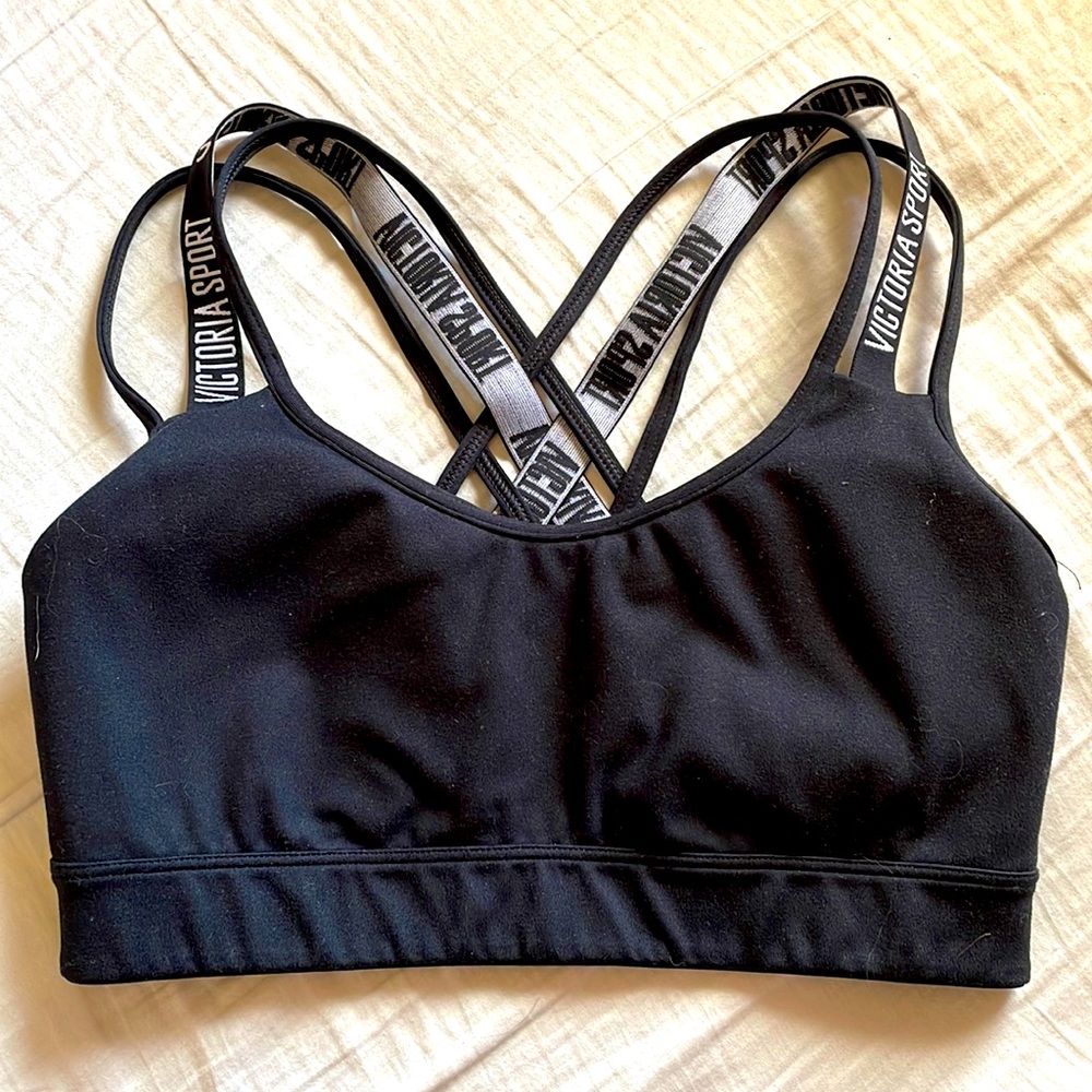 Black Sports Bra